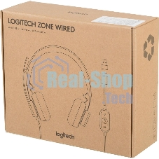 Гарнитура Logitech Zone Wired Teams графит, проводная, USB