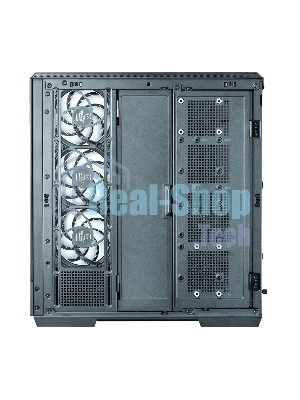 Компьютерный корпус ZALMAN P50 DS, ATX, черный, WINDOW, 2x3.5