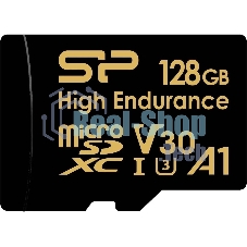 Флеш карта Silicon Power Elite microSDXC 128Gb SP128GbSTXDV3V1HSP + adapter