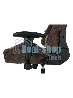 Кресло Бюрократ VIKING KNIGHT LT10 FABRIC коричневый, ткань, 120 кг, механизм качания