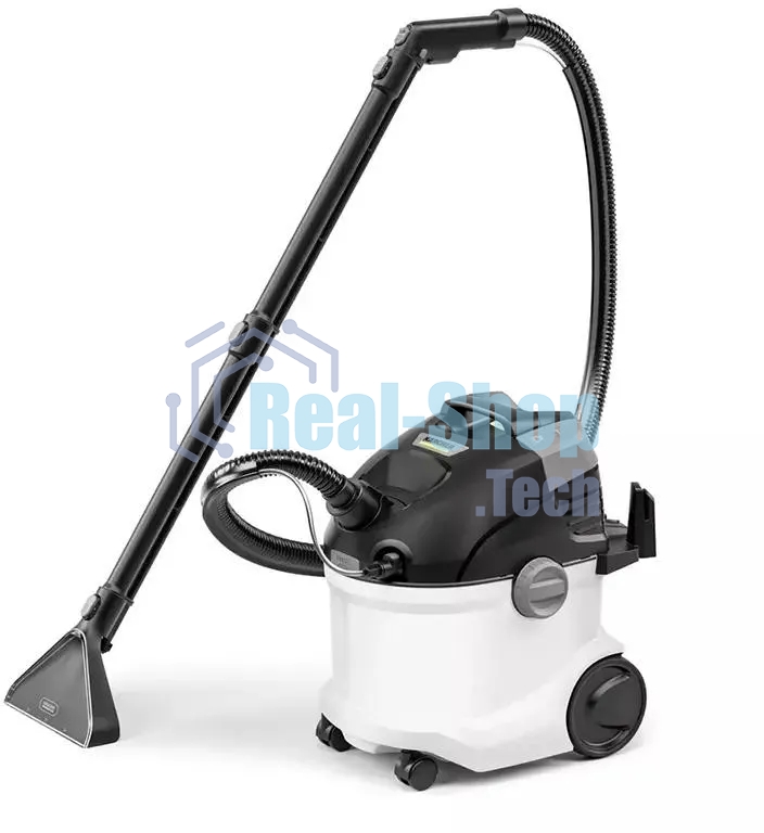 Пылесос моющий Karcher SE 5 *EU белый/черный, 600/1000 Вт, уборка сухая/влажная, пылесборник контейнер/мешок, 4 л