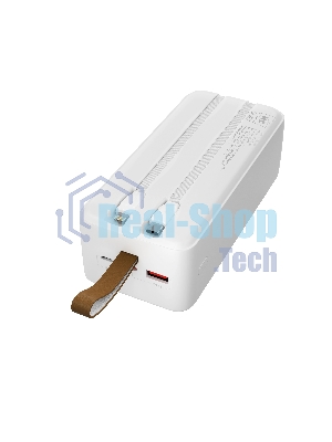 Портативный аккумулятор MORE CHOICE (4620202552846) PB59-40 40000mAh 1USB+1Type-C+1micro USB 3.0A 22.5W PD20WP, белый