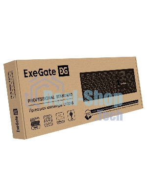 Клавиатура ExeGate Professional Standard LY-331S проводная, USB Type-A, чёрный