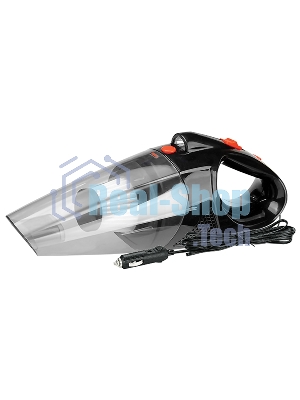 Пылесос автомобильный QUMO VaccoPM 3D черный, 4500 Па/120 Вт, уборка сухая, пылесборник контейнер 0.5 л