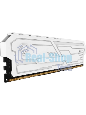 Оперативная память Netac Shadow III, DDR4, 32GB (2x16GB), 3200 MHz, CL16, с радиатором, белый