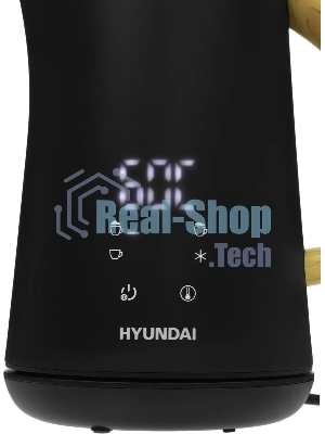 Капучинатор Hyundai HMF-P900 500мл черный/коричневый