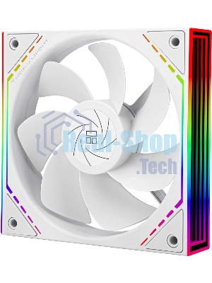 Кулер для корпуса Thermalright TL-M12RW Reverse (124x120x25mm, 4-pin PWM, ARGB, 42.6CFM, 23.2dBA, 1500RPM, White)
