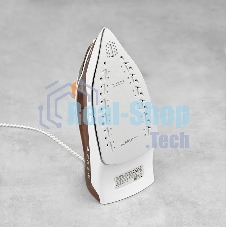 Утюг Scarlett SC-SI30K47, 2200 Вт, коричневый/белый
