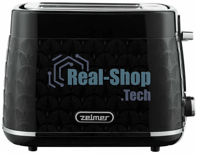 Тостер Zelmer ZTS8010 черный, 930 Вт, 2 слота