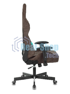 Кресло Бюрократ VIKING KNIGHT LT10 FABRIC коричневый, ткань, 120 кг, механизм качания