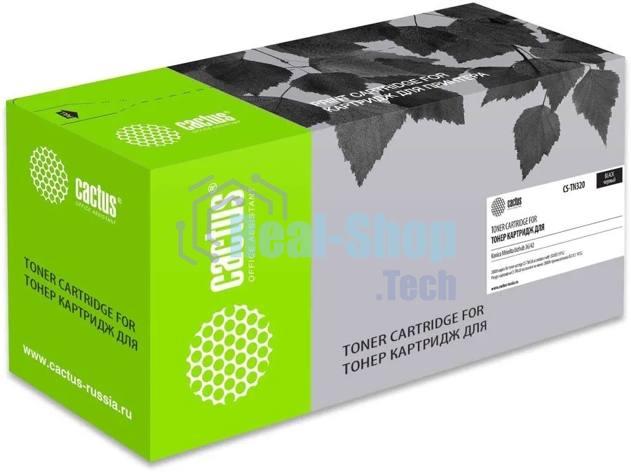 Картридж лазерный Cactus CS-TN320 черный (20000стр.) для Konica Minolta bizhub 36/42