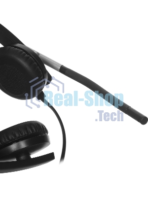 Гарнитура Logitech H650e чёрный, проводная, USB