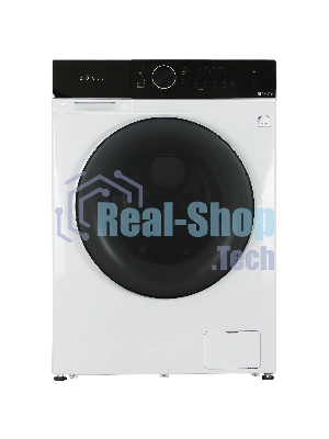 Стиральная машина Zugel ZWDF10712I Inverter Steam DD белый, загрузка фронтальная 10 кг, 1200 об/мин, класс A+++