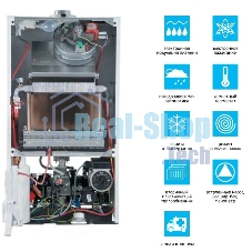 Котел газовый настенный компактный BAXI ECO-4S 24