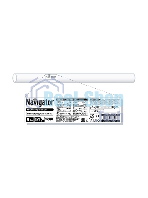 Лампа светодиодная Navigator NLL-G-T8-9-230-6.5K-G13 (аналог 18Вт. 600 мм)
