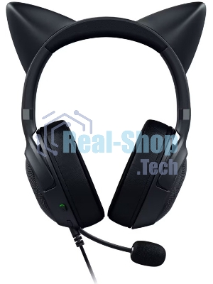 Гарнитура Razer Kraken Kitty V2 чёрный, проводная, USB, подсветка