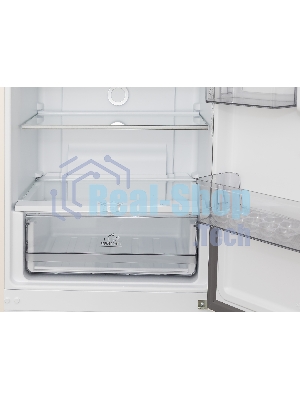 Холодильник Hotpoint HT 5200 C AB мраморный двухкамерный 240/83л морозилка снизу, No Frost