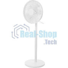 Вентилятор Xiaomi Mi Smart Standing Fan 2 Lite белый, напольный, 15 Вт, 100 скоростей, 35.5 см