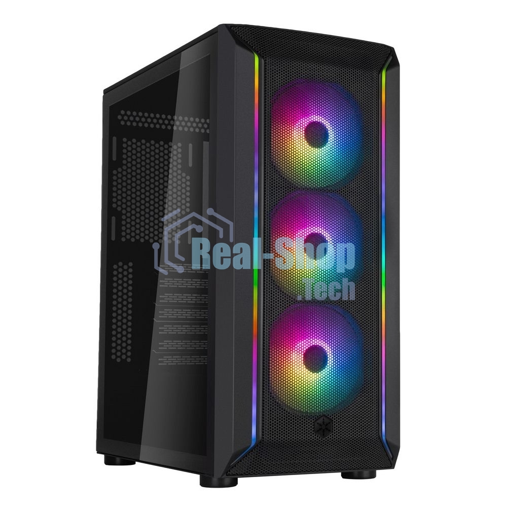 Компьютерный корпус Silverstone G41FA511ZBG0020 High airflow ATX gaming chassis with excellent cooling potential High airflow ATX gaming chassis with excellent cooling potential