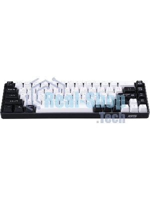 Клавиатура проводная игровая Defender Aris GK-349 RU,черный/белый,68кн+FN,радуж,1.5м