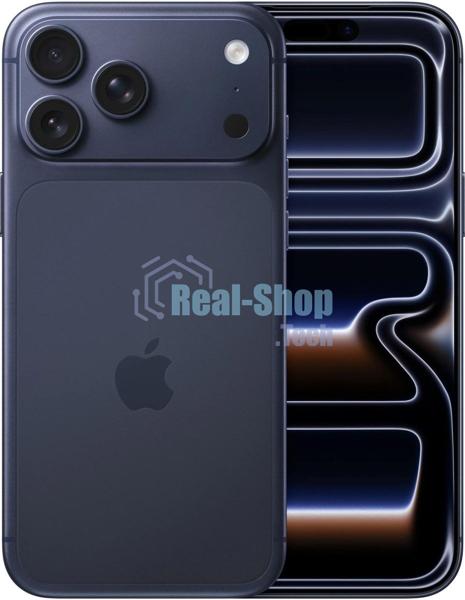 Смартфон Apple iPhone 17 Pro Max A3526 12Gb, 512Gb, темно-синий