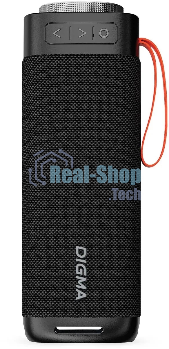 Портативная колонка Digma D-PS1522 черный 60W 2.0 BT 10м 3000mAh