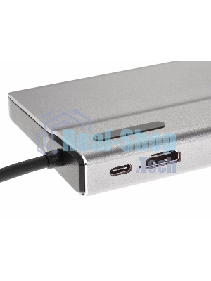 Адаптер VCOM TypeC -->3*USB3.0+2*USB2.0+VGA+RJ45+SD+TF+AUD+HDMI+DP+2*USB3.1 Data+PD