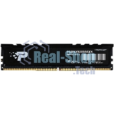 Оперативная память Patriot Signature Premium, DDR5, 16Gb (1x16 GB), 5600 MHz, CL46, DIMM, радиатор, черный