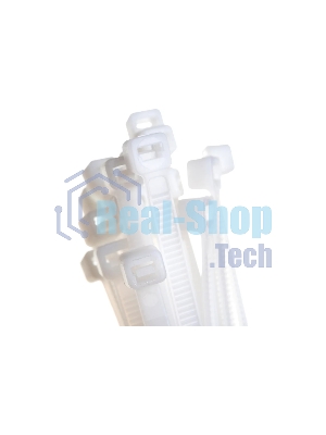 Хомут кабельный Fortisflex 49402 КСС 5х250 нейл. белый (уп.100 шт)