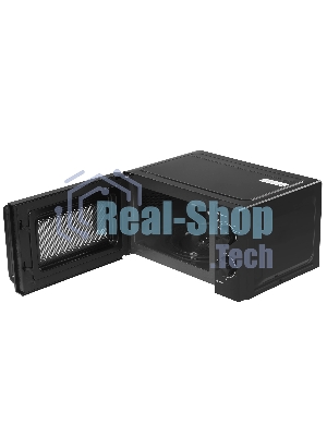 Микроволновая печь BQ MWO-20004SM/W черный, 20 л, 700 Вт, переключатели - поворотный механизм