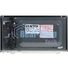 Микроволновая печь Centek CT-1584 черный/золотистый, 20 л, 700 Вт, переключатели - кнопки, поворотный механизм