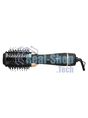 Фен-щётка BBK BHC3500 черный/шампань, 1200 Вт