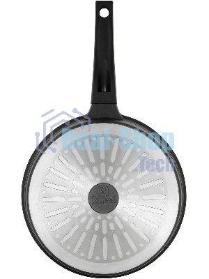 Сковорода Rondell Walzer RDA-767, 24см, без крышки, черный