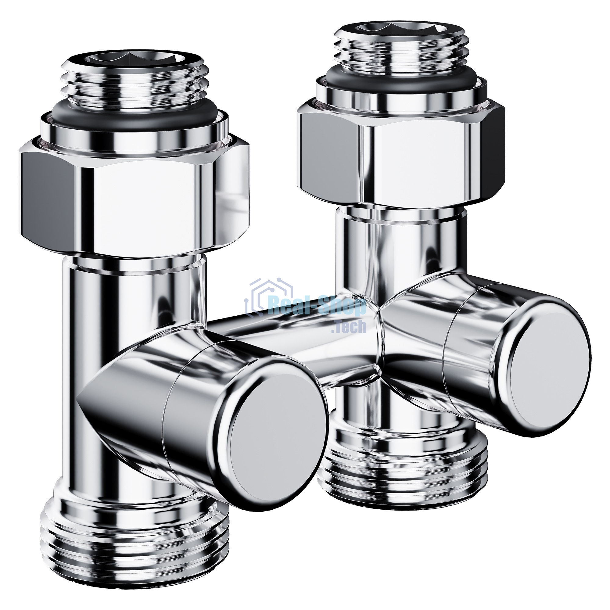 Узел нижнего подключения Royal Thermo Design прямой 1/2