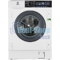 Стиральная машина встраиваемая Electrolux EW8F348SCI белый, загрузка фронтальная 8 кг, 1400 об/мин, класс A+++