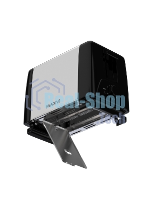 Тостер Maxvi KT822S silver-black