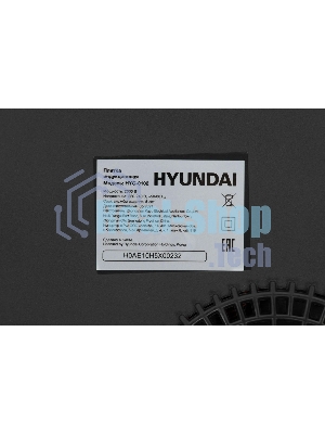 Плита настольная электрическая Hyundai HYC-0102 серебристый/черный стеклокерамика