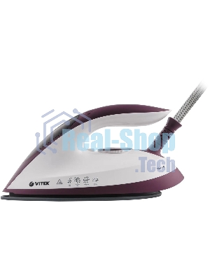 Парогенератор Vitek VT-2432 белый/бордовый