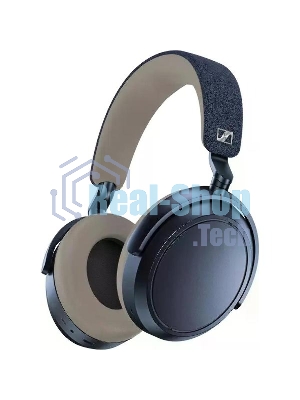 Беспроводные/проводные наушники Sennheiser Momentum 4 Wireless синий, полноразмерные, Bluetooth + проводной, активное шумоподавление, до 60 ч