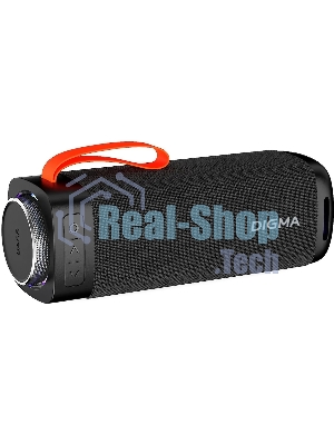 Портативная колонка Digma D-PS1522 черный 60W 2.0 BT 10м 3000mAh