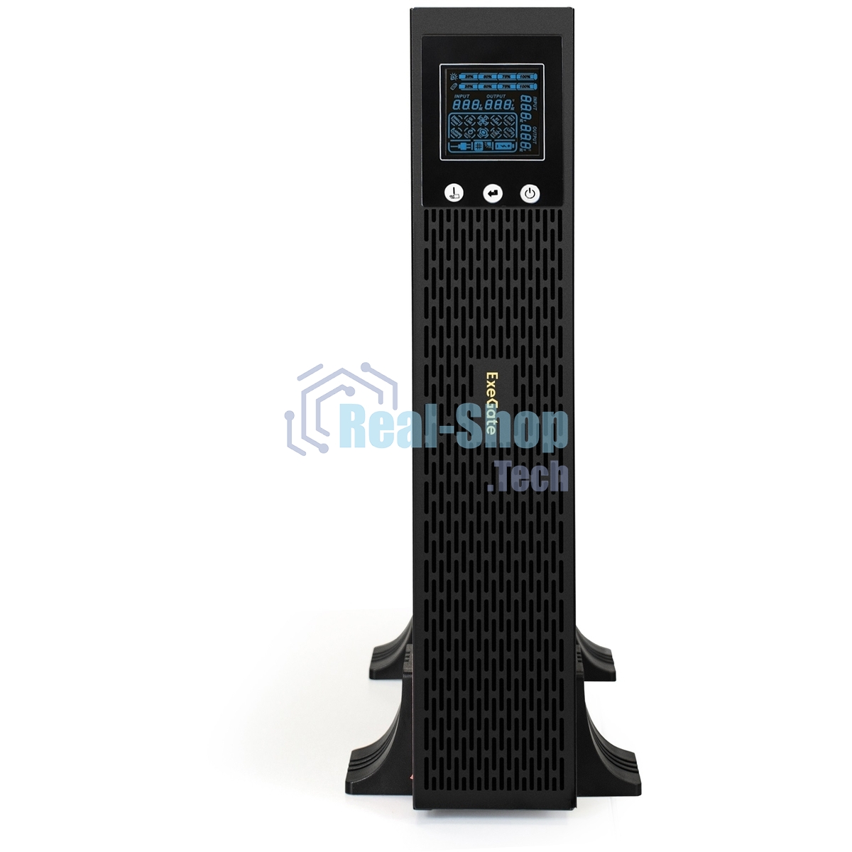 Источник бесперебойного питания Pure Sine Wave ExeGate SinePower UHB-3000.LCD.AVR.C13.RJ.USB.2U 3000VA/2400W,8*C13,RM/Tower