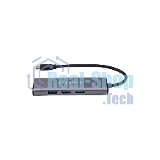 USB-концентратор Gembird UHB-U3P7-02, USB Type-C 3.1, 7хUSB, USB Type-C