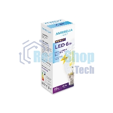 Светодиодная лампа Ambrella light 202124 Filament LED C35 6W E14 4200K (50W) 220-240V