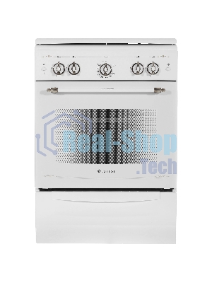 Плита газовая Gefest ПГ 6100-02 0185 белый, конфорок 4 шт, духовка 52 л, 60 см x 85 см x 60 см