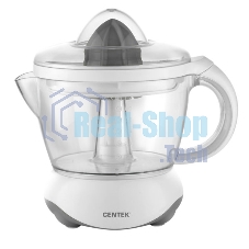 Соковыжималка Centek CT-1232 белый, цитрусовая, 40 Вт, 1200 мл, механическое