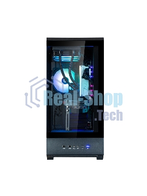 Компьютерный корпус ZALMAN P50 DS, ATX, черный, WINDOW, 2x3.5