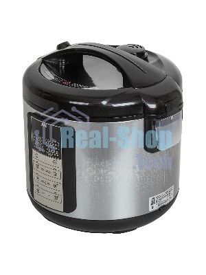 Мультиварка JVC JK-MC501 5 л, 860 Вт, серебристый/черный, металл