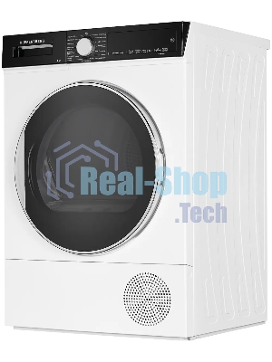 Сушильная машина Kuppersberg DM 560 W белый, 8 кг, сушка - конденсационная, программ - 15, 59.5 x 84.5 x 56.6 см