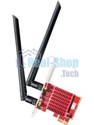 Сетевой адаптер Wi-Fi + Bluetooth Cudy WE3000S АХ5400 PCI Express (ант.внеш.съем) 2ант.