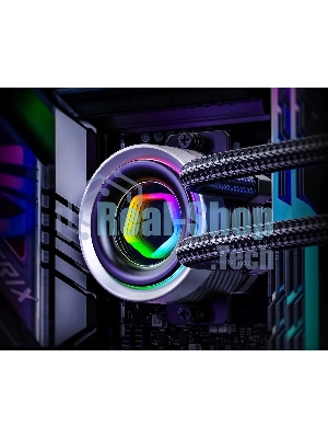Система жидкостного охлаждения ID-Cooling FX240 INFINITY ARGb черный 120мм алюминий+медь 2000rpm 27.2db 4-pin 300W